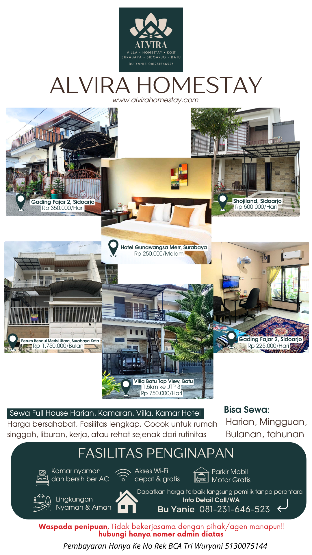 Logo Alvira Homestay